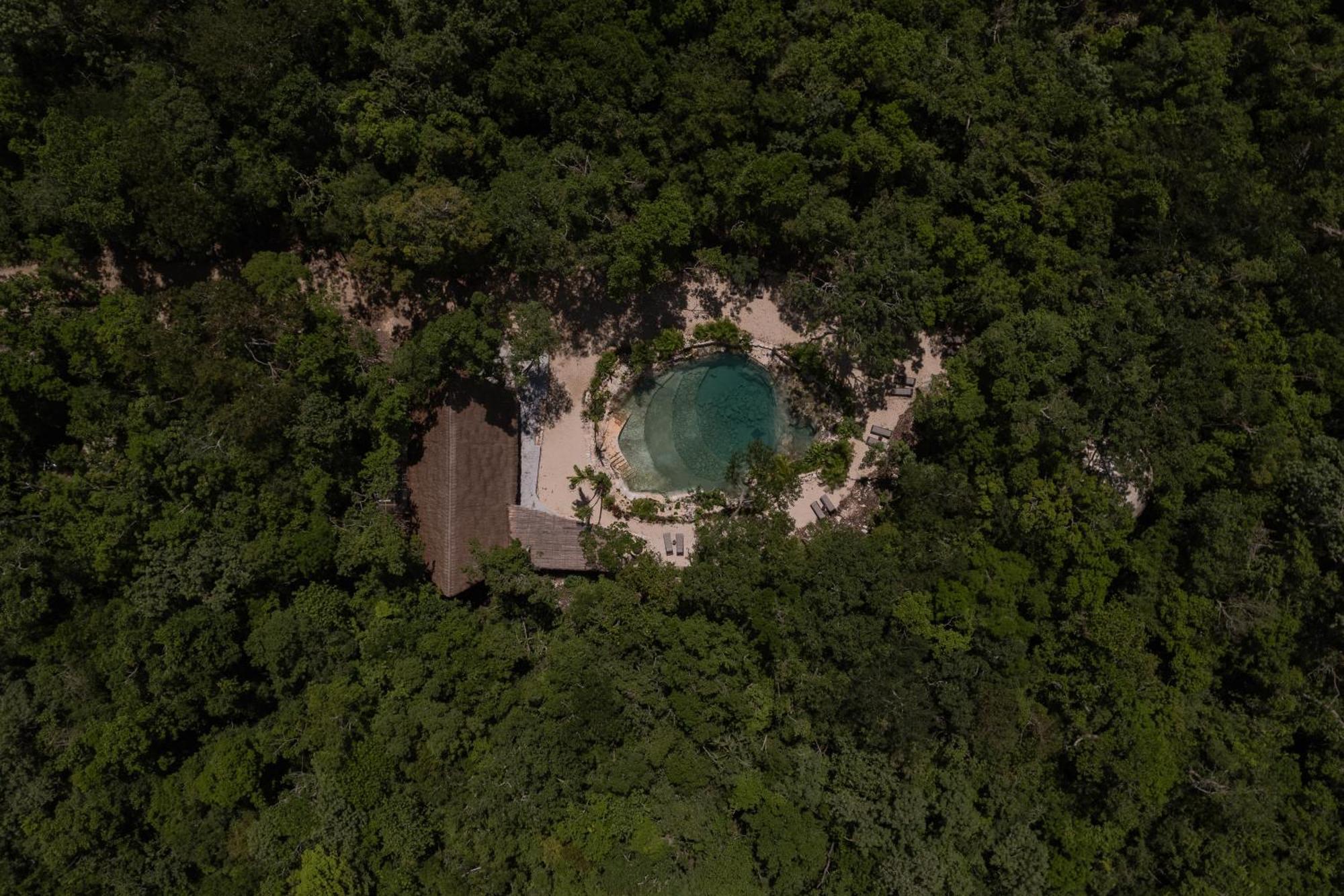Готель Amaite Retreat Tulum Macario Gomez Екстер'єр фото